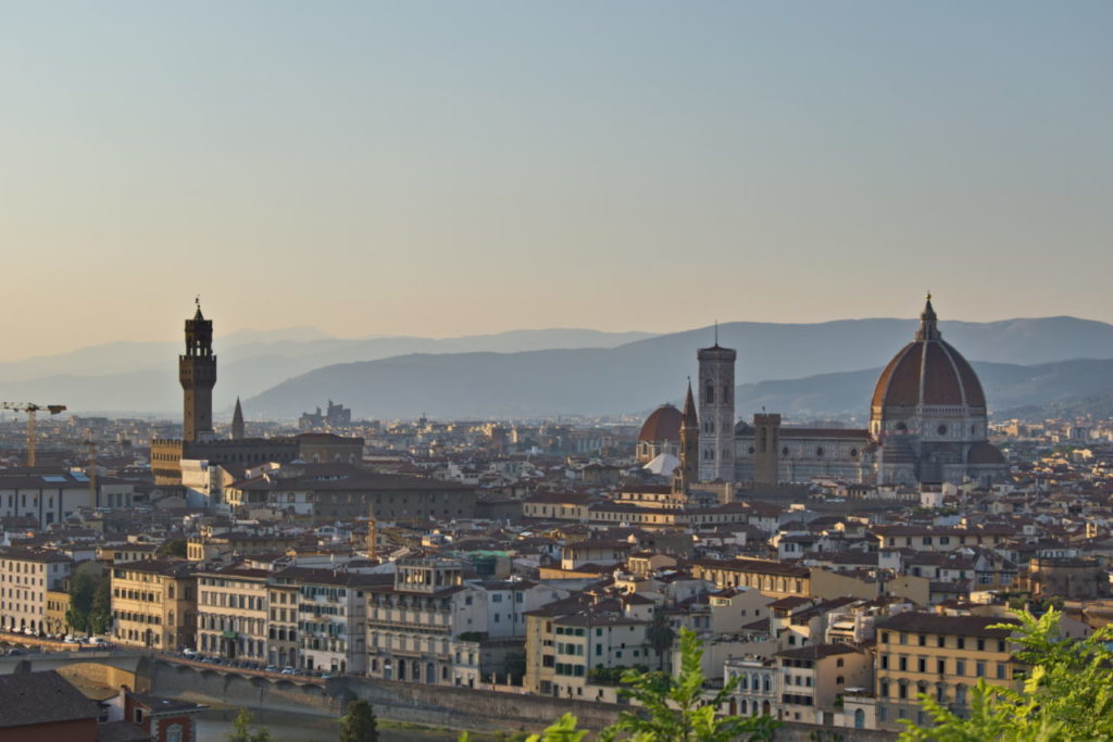Panoramablick über Florenz Tipps