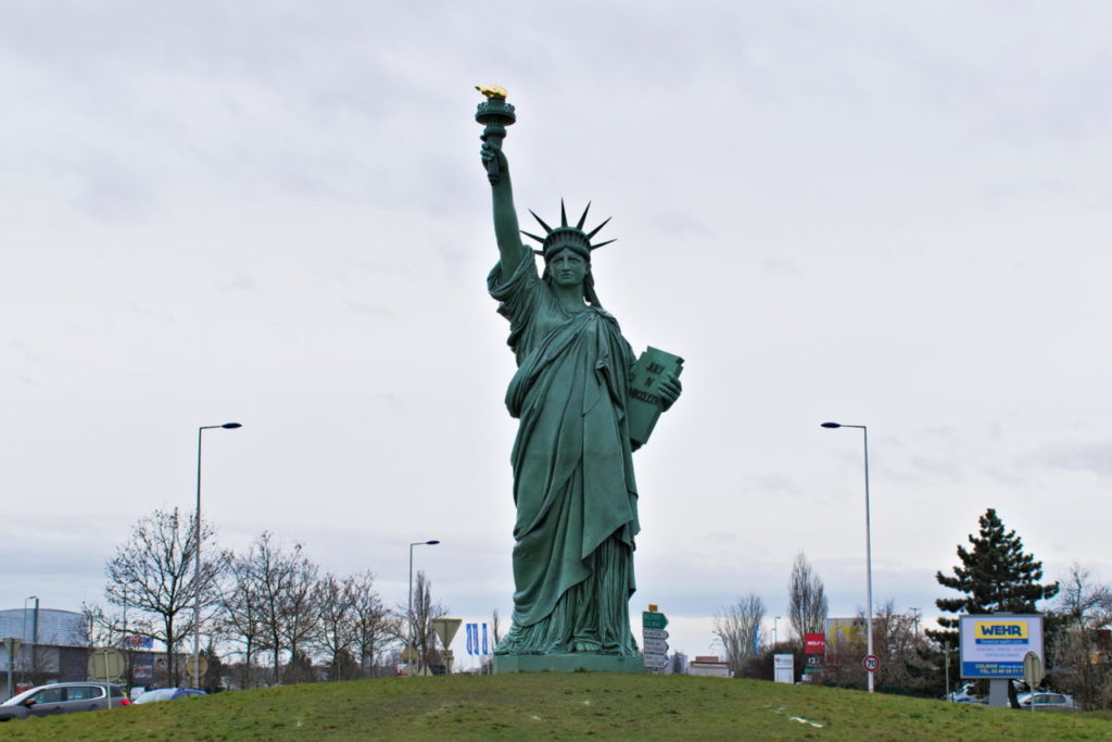 Nicht nur in New York steht eine Freiheitsstatue, mein Colmar Must See