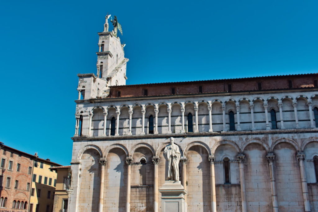 San Michele in Foro Seitenansicht Lucca Sehenswürdigkeiten
