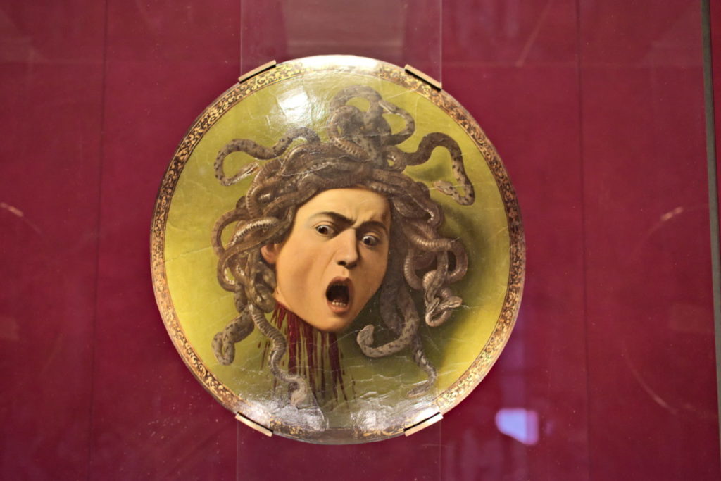 Die berühmte Medusa in den Uffizien Florenz Tipps